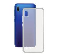 KSIX smart your tech Custodia per Galaxy A10, flessibile, trasparente