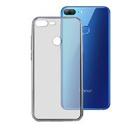 KSIX smart your tech Custodia per Honor 9 Lite, semi-rigida, trasparente