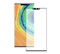 KSIX smart your tech Pellicola proteggi schermo per Huawei Mate 30 Pro, TPU, vetro temperato, nero