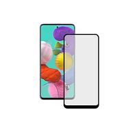 KSIX smart your tech Pellicola proteggi schermo per Samsung Galaxy A51 5G, in vetro temperato, spessore 0,33 mm, colore nero