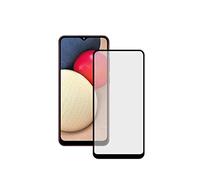 KSIX smart your tech Proteggi schermo per Samsung Galaxy A02S, vetro temperato, spessore 0,33 mm, nero
