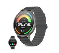 KSIX Smartwatch Core 3 MAX Go - Orologio intelligente da uomo, display AMOLED da 1,73", design ultra sottile, chiamate, cinturino in silicone magnetico, IP68, compatibile con iPhone, Android e Samsung