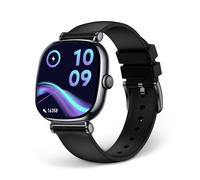 Ksix Iria Bluetooth 43mm AMOLED Nero Grigio IP68 SpO2 Cardiofrequenzimetro Sonno O2 2 Cinturini