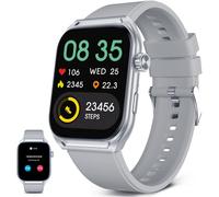 KSIX Smartwatch Urban Move Grigio, Schermo AMOLED 2.06", Messaggi, Vivavoce Assistente, 100+ Modalità Sportive