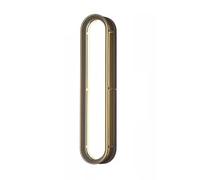 ksjdieunf Applique Da Esterno Lampada da parete moderna for esterni con illuminazione a strisce for terrazza, porta d'ingresso della villa, luce anteriore Decorazioni Per Cortile(A)