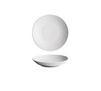 ksjdieunf Piatti Da Dessert Piatto da pranzo in ceramica Servizio ristorante portata piatto profondo Buon insalata Stoviglie Per La Cena(B,S)