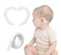 KSJEHW 2 Pezzi correttore orecchie a sventola, Set di Patch di Correzione del Padiglione Auricolare per Bambini Cerotti Orecchie a Sventola Neonato Cerotti