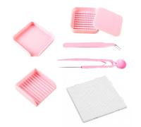 KSJEHW 7 Pezzi Pinzette per Perline Fuse, Distributore di Perline Fuse, Strumento per Perline da Stirare, per Creare Gioielli, Decorazioni Fatte in Casa e per Altre Idee Ingegnose