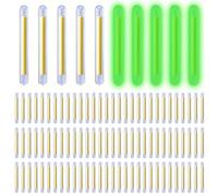 KSJEHW Bastoncini Luminosi, 100 Stück Bastoncini Luminosi Fluorescenti, Glow Sticks, Accessori Da Pesca, Pesca Notturna, Robusto, Brillante, Für Pesca Notturna Canne Da Pesca, 4.5mm