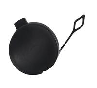 KSJFEQS [Replacement] Paraurti Anteriore Posteriore Gancio di Traino Tappo di Copertura degli Occhi Nero for Mini Cooper R50 R52 R53 Anteriore 51121177907, R55 R56 R57 Posteriore 51117268745