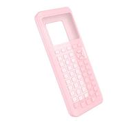 KSJOAIDDE 1 custodia per Texas Instruments TI-84 Plus, rosa trasparente