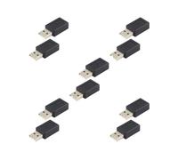KSJOAIDDE 5 set di 2 adattatori da USB 2.0 maschio a micro USB femmina, adattatore di ricarica e convertitore di dati
