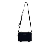 KSJOAIDDE Borsa a tracolla da uomo, multi tasche, borsa a tracolla per lavoro, campeggio, viaggi, colore nero, Nero , 17cmx5cmx12cm