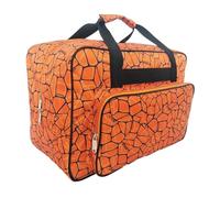 KSJOAIDDE Borsa da viaggio per macchina da cucire, con manico, 38 x 18 x 25 cm, colore: arancione, Arancione: 38 x 18 x 25 cm, 38x18x25cm