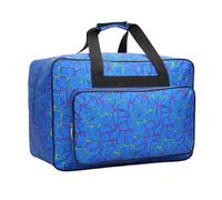 KSJOAIDDE Borsa da viaggio per macchina da cucire, con manico, 38 x 18 x 25 cm, colore: arancione, Blu, 38 x 18 x 25 cm, 38x18x25cm