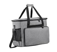 KSJOAIDDE Borsa portaoggetti per macchina da cucire, comoda custodia per macchina da cucire con manico, grigio, 42cmx26cmx33cm
