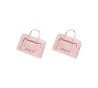 KSJOAIDDE Cartella da lavoro borsa a tracolla grande capacità borsa per computer per notebook aziendali rosa, 2 set di (rosa), 35cmx7cmx27cm