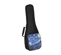 KSJOAIDDE Custodia protettiva impermeabile per ukulele, 53,3 cm, colore nero, Nero 53,3 cm, 53,34 cm