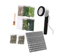 KSJOAIDDE Mini elettrostatico affollamento dell'erba dell'applicatore della macchina per il fai da te