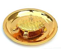 KSJONE Feng Shui Tartaruga Ottone Ashtdhatu Tartaruga Acqua Kachua Piastra per Vastu Living Positivity, Ricchezza, Soldi, Buona Fortuna & Longevità Finitura Rame