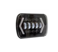 Ksjosji Fari Anteriore Faro Anteriore A LED 7x6'' 5x7 Bianco DRL Per Patrol Y60 1980 1981 1982 1983 1984 1985 1986 1987 1988 1989 1990 1991-1994 Fanale(1piece B)