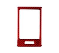 Ksjosji Interno Accessori Car Interior Trim Prese d'Aria Laterali Console Centrale per Scion TC 2005 2006 2007 2008 2009 2010 Adesivo Decorativi(Red Carbon)