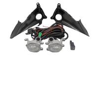 Ksjosji Paraurti Anteriore LED Paraurti Anteriore Per Toyota Per Corolla Hatchback 2019-2022 Con Kit Di Cablaggio Interruttore E Copertura Fendinebbia Gruppo Fari Fendinebbia A LED(Yellow fog set)