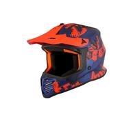 KSK Casco Cross Bambino Poison Dart Cross Arancione