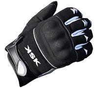 KSK Guanti Cross - Mid-Season Guanti Moto, Scooter Nero, Taglia L (20-21cm)