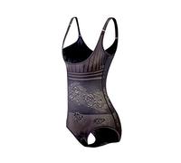 KSKshape Body Contenitivo Modellante Intimo Modellante Shapewear Donna Dimagrante Seamless Corsetto Modellante Piacevole Modella Tuta Bustino Body Shaper Donna,Nero,3XL