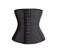 KSKshape Pancera Contenitiva Donna Corsetto Contenitivo Modellante, in Tessuto Traspirante, Supporto Lombare,Nero,2XL