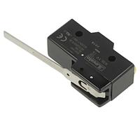 Microinterruttore Lovato serie K a leva piatta lunga 63mm 1NA-NC KSL1V