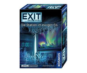 Ksomos - Exit: la Base nei Ghiacci Artici - Gioco da Tavolo, Multicolore, 692865, Versione Tedesca