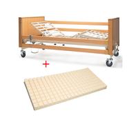 KSP Letto Degenza Ortopedico elettrico disabili A8931A + materasso ventilato Mar