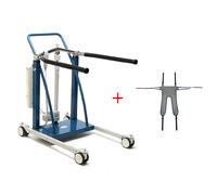 KSP Sollevatore Elettrico per disabili N200-UP Con Imbracatura Sollevamalati Gri