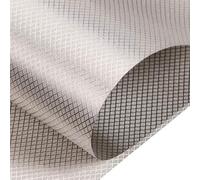 KSQP Faraday Tessuto, Emf Protezione Tessuto, RFID Schermatura Fabric-Block Blocca i Segnali RF Protezione Rame Protezione della Gabbia di Faraday Recinzione,silver-4x1.1m