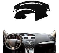 KSSCVN - Copri cruscotto Auto Copri cruscotto AntiGraffio Copri cruscotto Interno - Adatto per Mazda 3 M3 BL 2009 2010 2011 2012 2013 LHD RHD