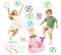 Kssvzz Giocattoli da Esterno per Bambini 4-8 - Gioco Lanciatore di Dischi