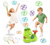 Kssvzz Giocattoli da Esterno per Bambini 4-8 - Gioco Lanciatore di Dischi
