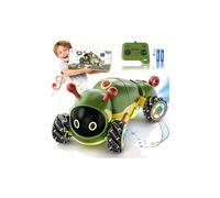 Kssvzz Macchina Telecomandata Bruchi con Musica,4WD Auto Telecomandata con Luci,Spray,360 Rotazione Auto RC Monster Stunt Car con 2 Batterie,Regalo Ragazzo Bambini da 3-9 Anni,Giocattoli Natale Regalo