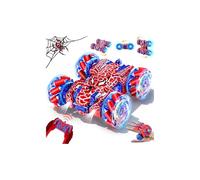 Kssvzz Spider Macchina Telecomandata per Bambini,2.4Ghz Monster Truck con Sensore di Gesti,4WD RC Auto Acrobatica con Luci e 360° Ruotare,Giochi Regalo Compleanno Natale Bambino 3-12 Anni