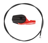 KSTE Tosaerba Acceleratore Interruttore, Tosaerba 65"Cavo acceleratore con Interruttore di Comando Maniglia a Leva for Tosaerba da Giardino Kit Parti di Ricambio universali (Colore : Red)