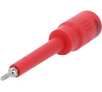 KSTools - Bussola isolata Torx, 3/8", T15, 122 mm