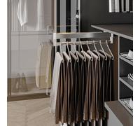 KSTORE Pendiabiti Estraibile Per Armadio Barra Appendiabiti Estraibile, Appendiabiti Estensibili Per Guardaroba Regolabile 30-80 Cm, Adatto A Tutti I Tipi Di Armadi Domestici,70cm