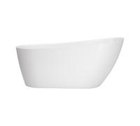 Ksuro 01 vasca da bagno freestanding 158.6x73.3 cm ovale bianco 32000000