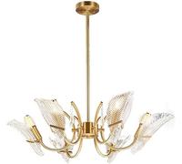 ksxnkhk Applique da Parete per Esterni, Lanterna in Ottone, Impermeabile, Applique da Parete contemporanea Decorativa, lampadari