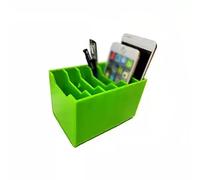 ksxnkhk Contenitore per Cellulare con 6 Griglie, Supporto da Tavolo, Facile da spostare, Semplice e Bello, Facile da Aprire e Pulire, Adatto per scuole, ristoranti, uffici e fabbriche (col