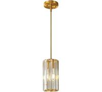ksxnkhk Illuminazione a Sospensione - Lampadario Moderno in Cristallo Regolabile per Isola Cucina, Sala da Pranzo, corridoio e Camera da Letto - Persegui la Felicità nell'arredamento della