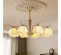 ksxnkhk Lampada a Sospensione contemporanea, Stile retrò Americano, Creativa, Soggiorno, Sala da Pranzo, Camera da Letto, Hotel, Villa, Bar, lampadario a LED per la casa, Semplice, E 8 luc