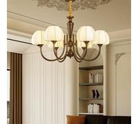 ksxnkhk Lampada a Sospensione contemporanea, Stile retrò Americano, Creativa, Soggiorno, Sala da Pranzo, Camera da Letto, Hotel, Villa, Bar, lampadario a LED per la casa, Semplice, 6 luci